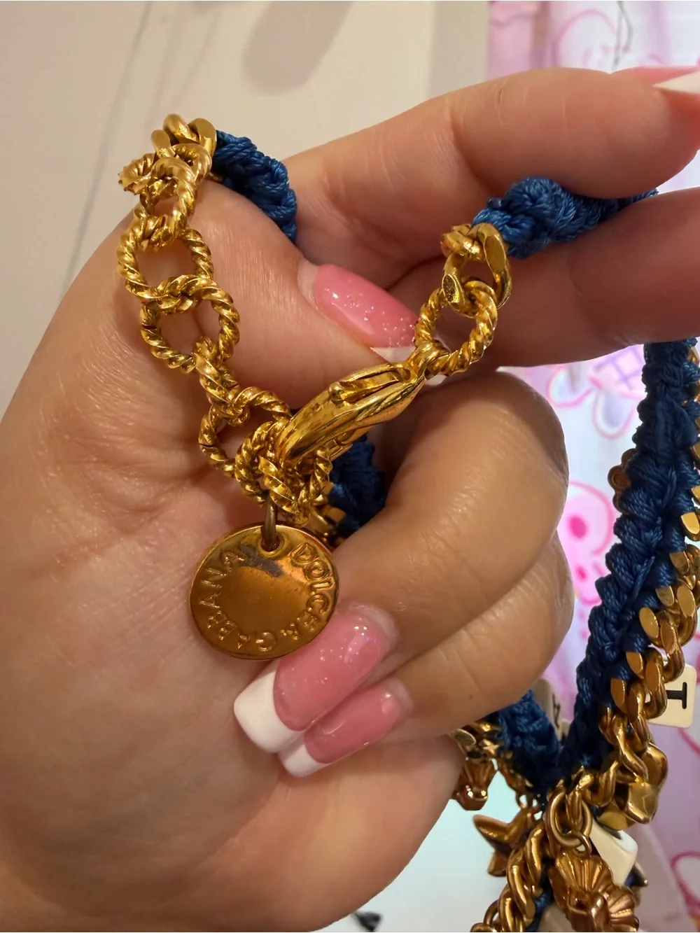 Dolce & Gabbana Blue I AM THE STAR Necklace